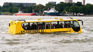 पाणी में चलने वाली बस|Amphibious Bus|Oddly Satisfying Shorts Video|Satisfying Facts|#AmphibiousBus