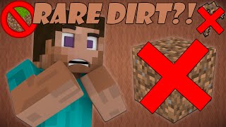 If Dirt was Rare - Minecraft