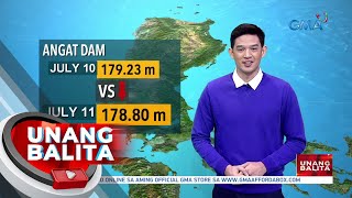 Tubig sa Angat reservoir, patuloy na mas bumababa kaysa sa minimum operating level...| UB
