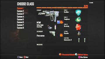 Call of Duty Black Ops 2 - Best Class set Up (MTAR)
