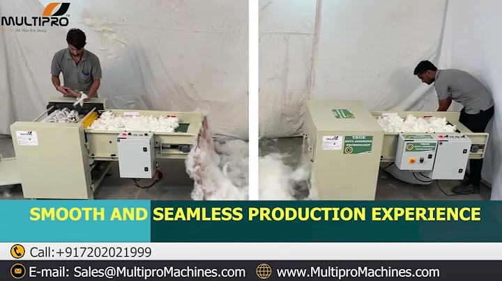 Revolutionary Polyester Fiber Opening Machine: Anti Jamming Technology Unleashed!