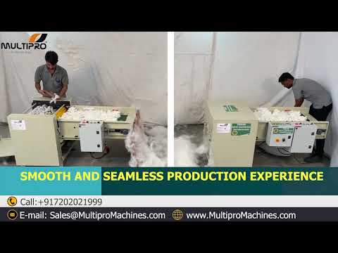Revolutionary Polyester Fiber Opening Machine: Anti Jamming Technology Unleashed!