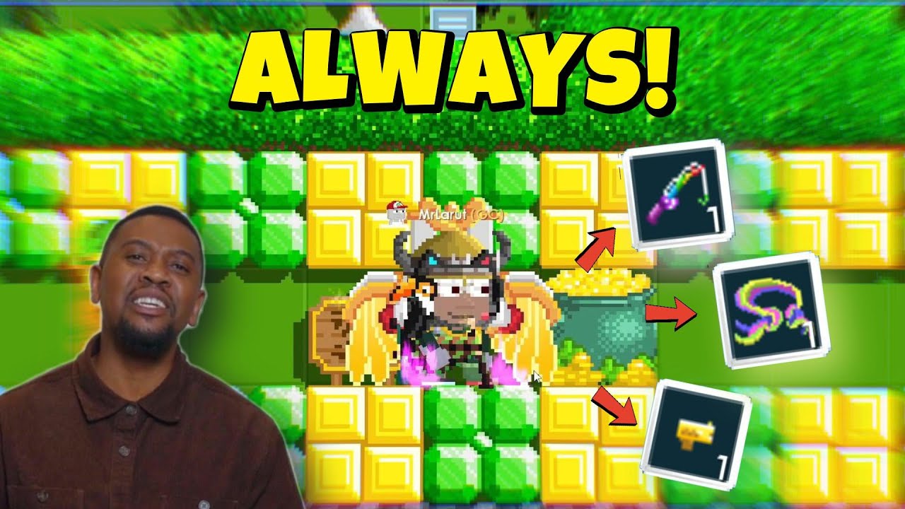 Gacha Donasi 50x Giant Pot (Got New Item Easy Profit) ! Growtopia