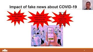Fake News, Its Dangers, and How We Can Fight It by Dr  Sheila Siar