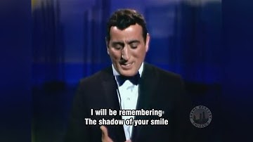 Tony Bennett - The Shadow of Your Smile | LIVE TV FULL HD (with lyrics) 1966