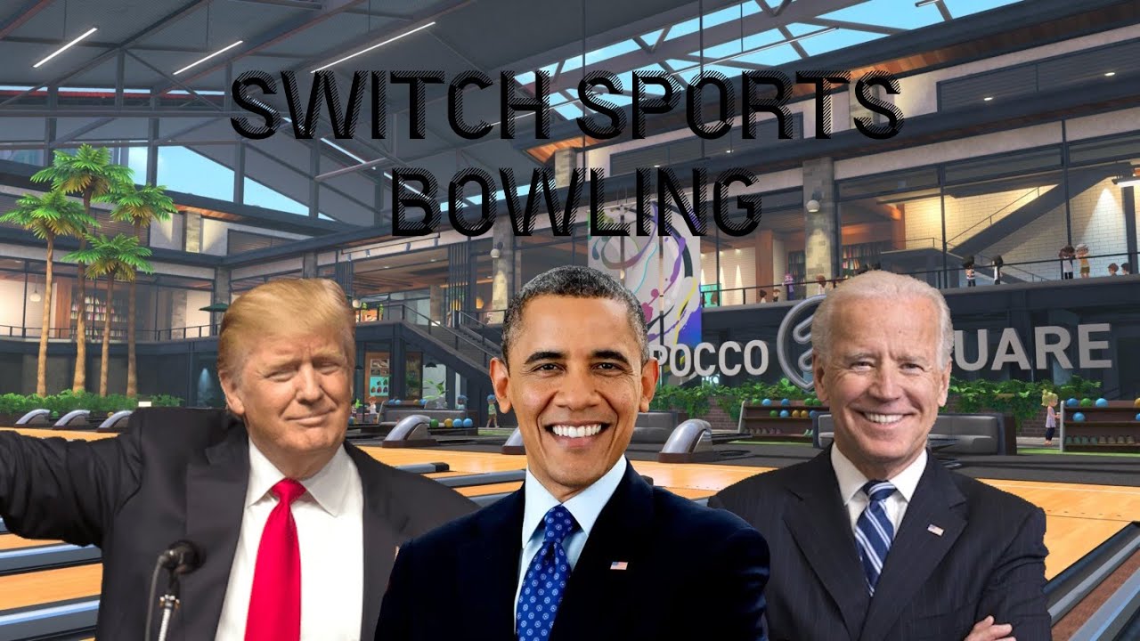 US Presidents Play Switch Sports Bowling