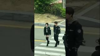 Аса и Кай на съемках Changing Majors#exo#kai#babymonster#asa