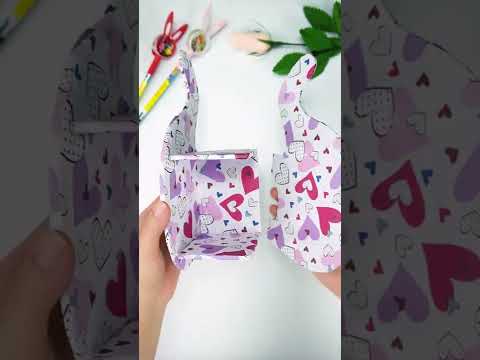 Video Làm giá đỡ điện thoại bằng giấy #diy #handmade - youtube