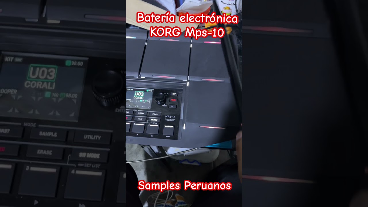 Batería Electrónica  KORG MPS-10 