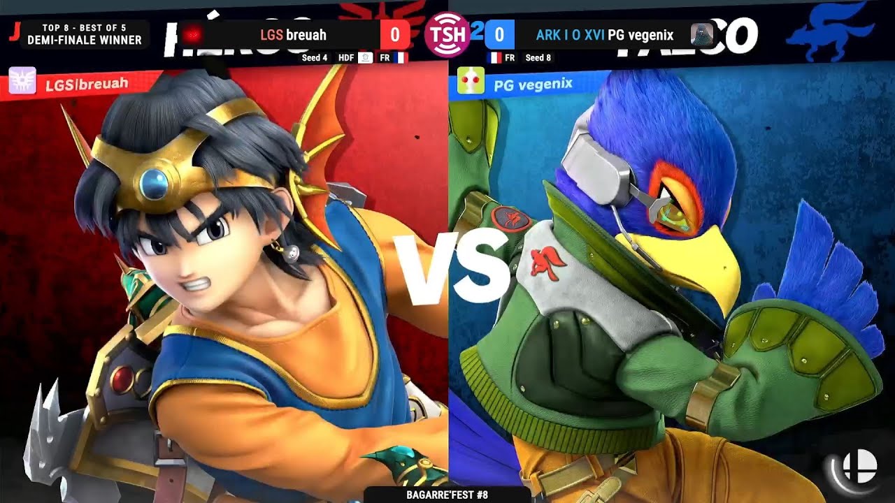 Bagarre'Fest #8 | PG vegenix (Falco) Vs Breuah (Héro) Winners Semi Final