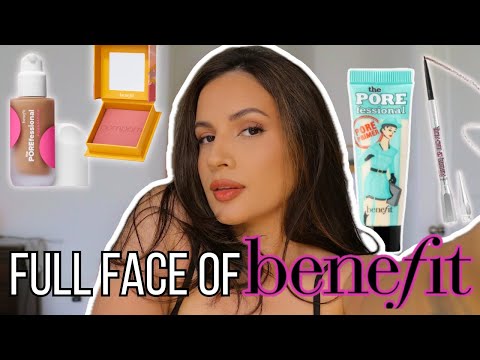 Can You Do A Full Face With Only Benefit CHITCHAT Makeup Tutorial 