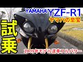 【バイク試乗動画】ヤマハ YZF-R1 2009年モデル 逆車フルパワー インプレッション マフラー音【モトブログ】