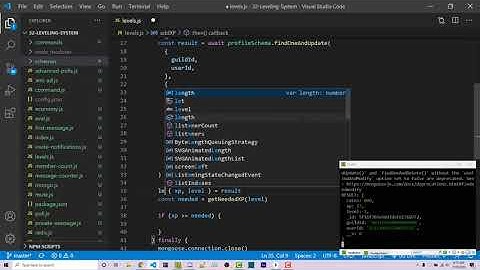 Discord JS Level and XP System (2020) [Episode #32]