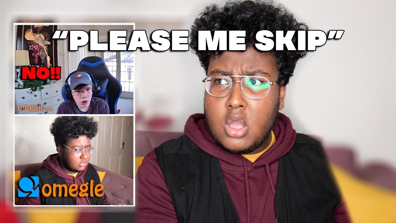 OMEGLE but I can't skip ANYONE... *HARD*