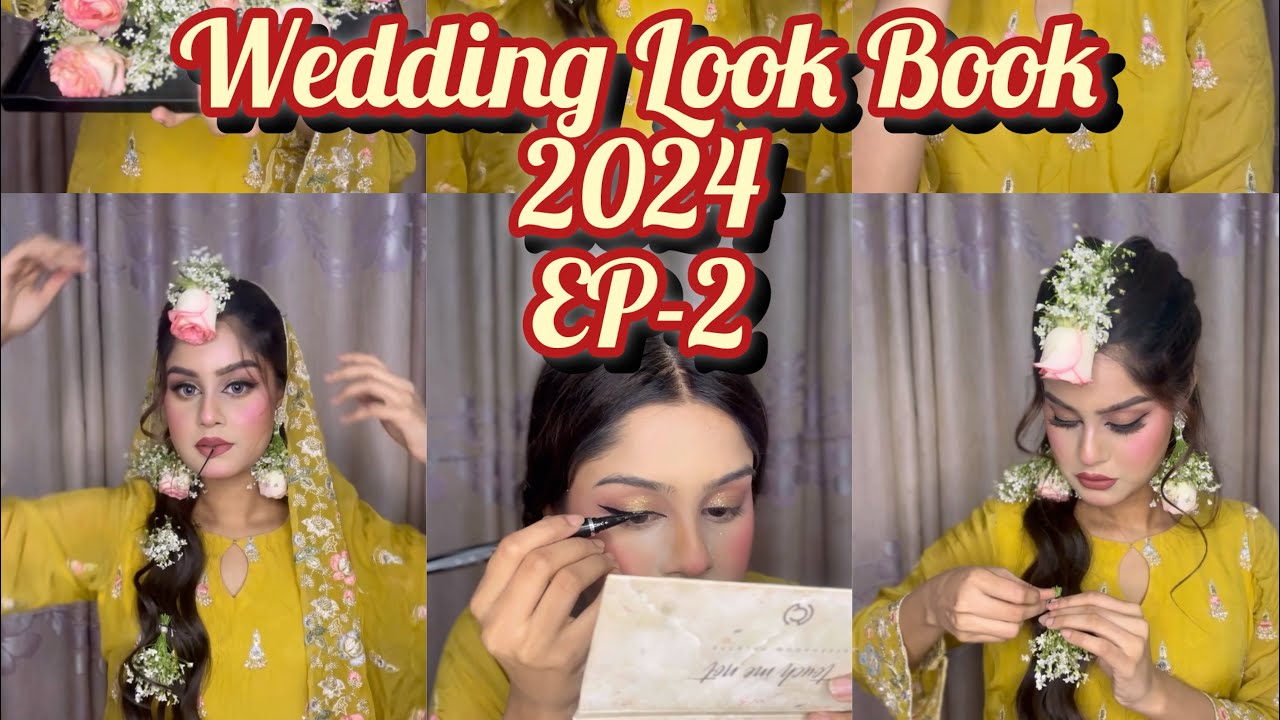 হলুদে যেভাবে সাজলাম💛 Wedding Look Book 2💍24 | EP-2🌸