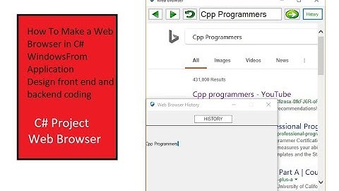 How to make a Web Browser in C# windowsFormApplication