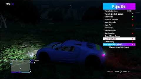 [PS3] [GTA5] [Free] [SPRX] Project Rain V4 0 2 Menu (UPDATED)