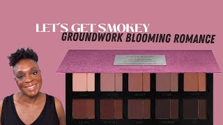 Danessa Myricks Groundwork Palette | Blooming Romance Smokey Eye Tutorial #makeup #tutorial #QVSun