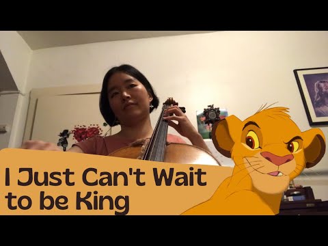 I Just Can’t Wait to be King - Lion King (cello version)