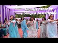 Surprise dance by siblings  best friends  thankfull  had fun