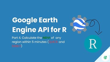 Calculate NDVI using R and Rgee Package in RStudio