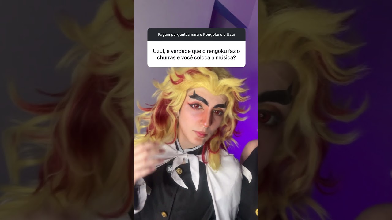 UZUI E RENGOKU RESPONDEM!! #cosplay #kimetsunoyaiba #demonslayer @Nandalorenzine
