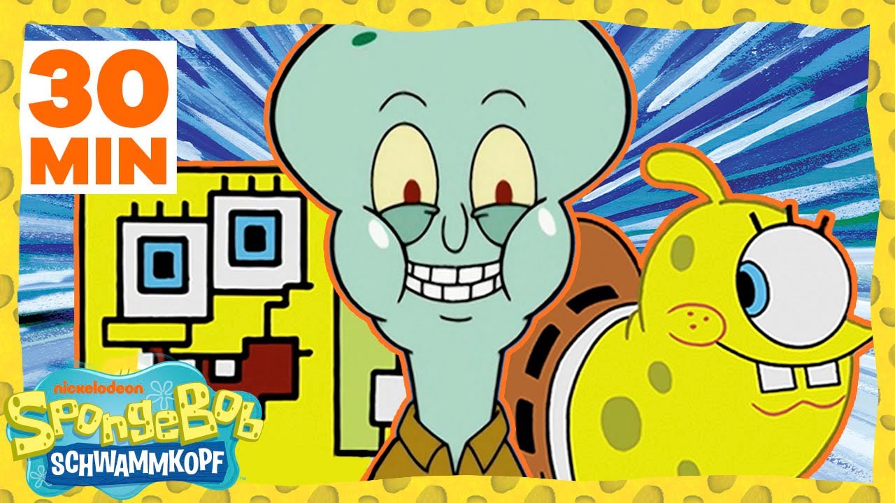 SpongeBob | 30 Minuten zu SpongeBobs besten Verwandlungen!| SpongeBob Schwammkopf