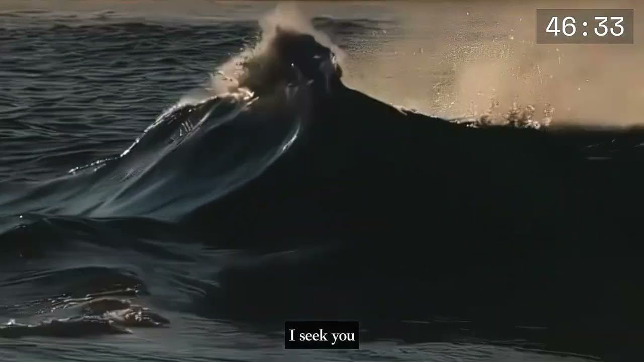 Tudo era água, e eras tu