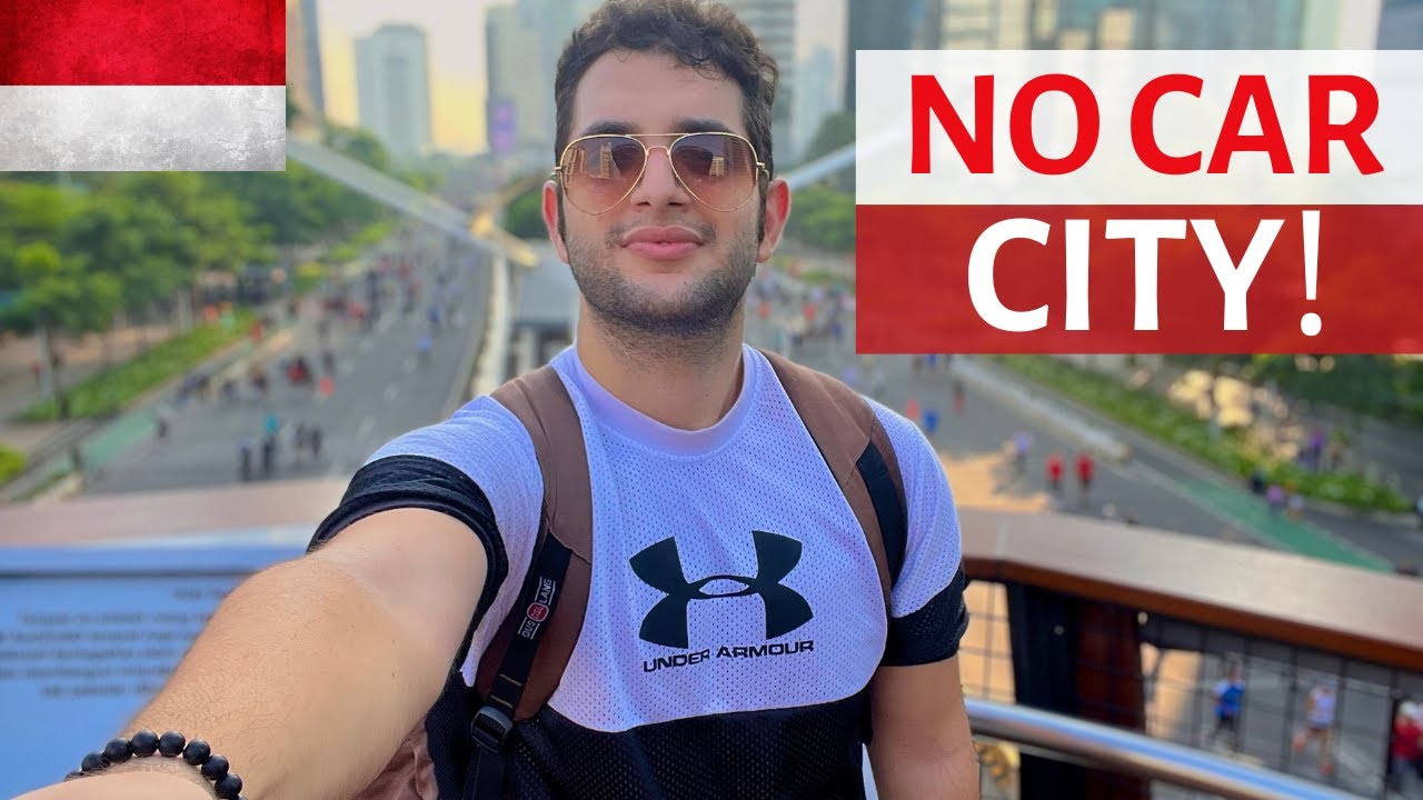 No car day in JAKARTA❗️ - Walk 15 kilometers! - Is it possible......? - Indonesia 2022
