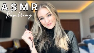 ASMR | HOTELROOM RAMBLES 👋🎤