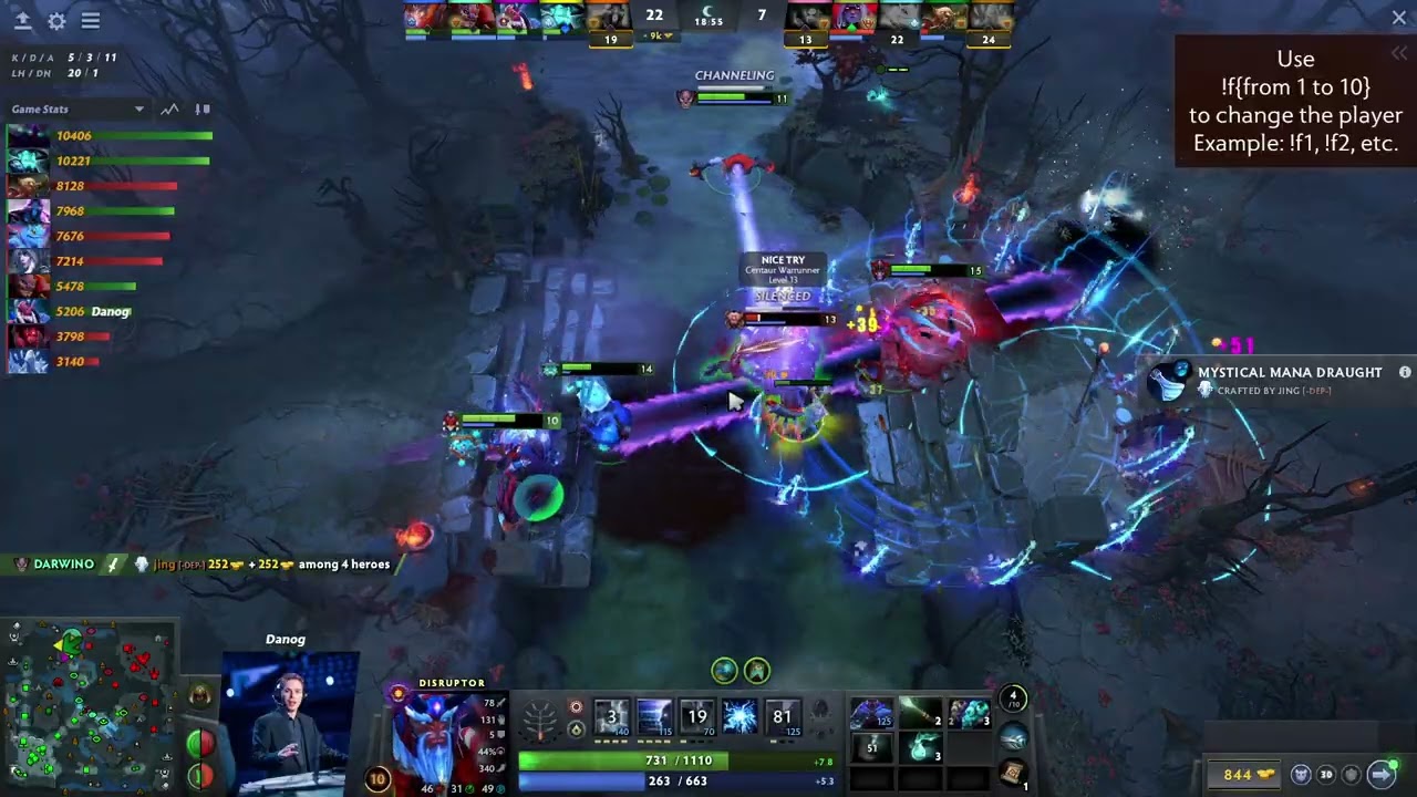 Danog [7412 MMR] | Dota 2 gameplay