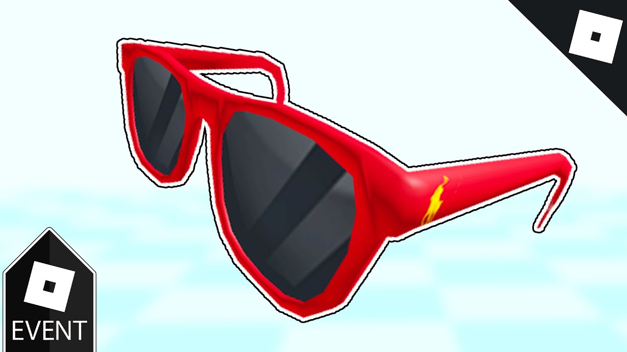 red colour goggles