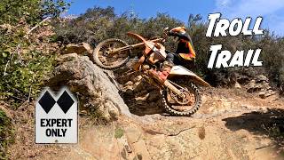 We Rode the Hardest Branch of Troll Trail - Hollister Hills