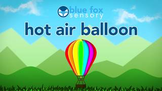Baby Sensory Video - Hot Air Balloon (Calming and Colorful Visuals for Baby)