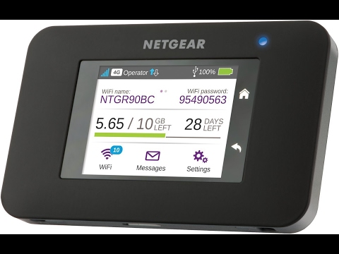 Unboxing Netgear Aircard 790 Mobile Hotspot (4G LTE) Router