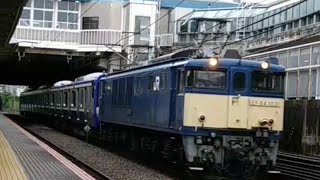 EF64 1031が引く新津配給 E235系J-23編成 府中本町駅通過