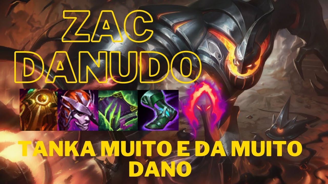ZAC (QUASE) FULL AP (LEAGUE OF LEGENDS) - YouTube