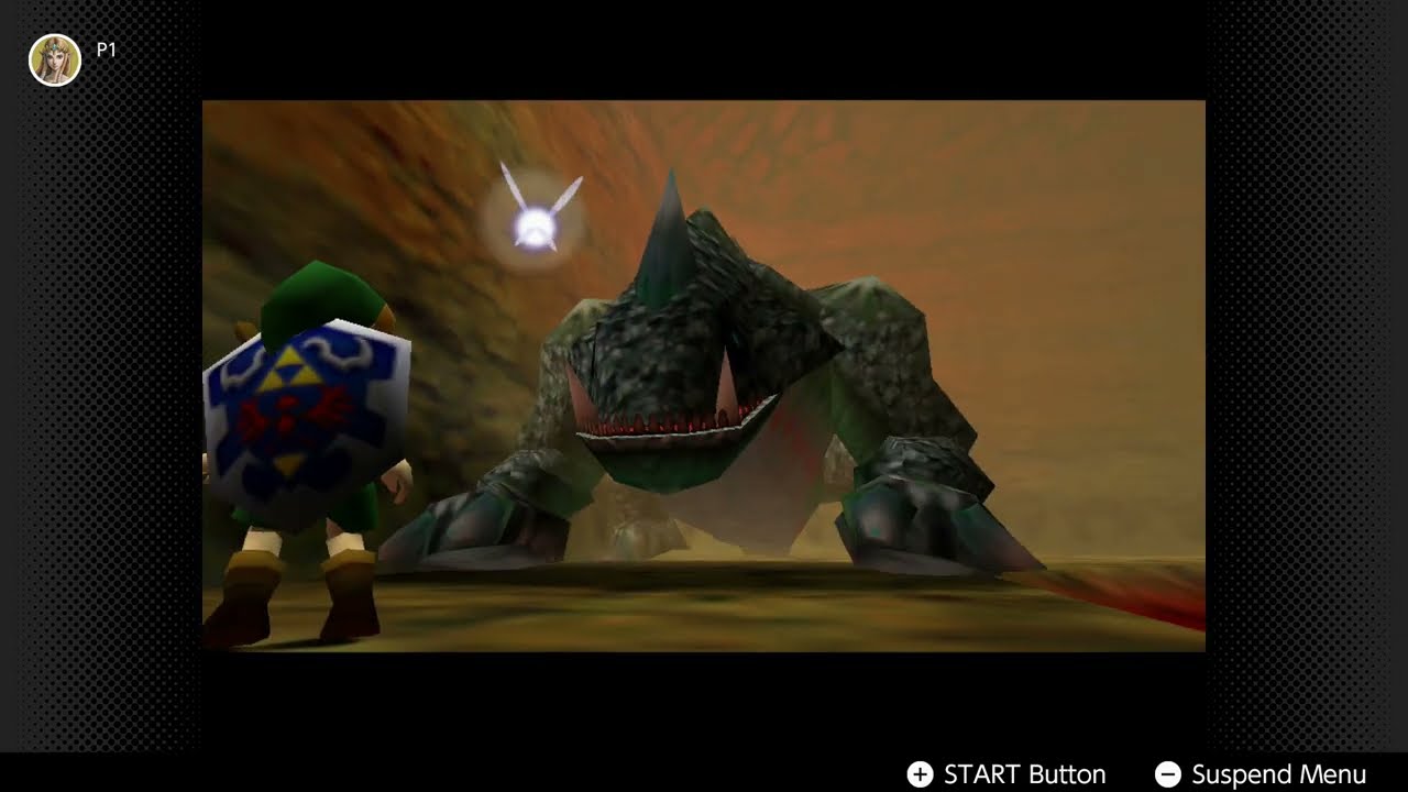 The Legend of Zelda Ocarina of Time King Dodongo Boss Fight YouTube