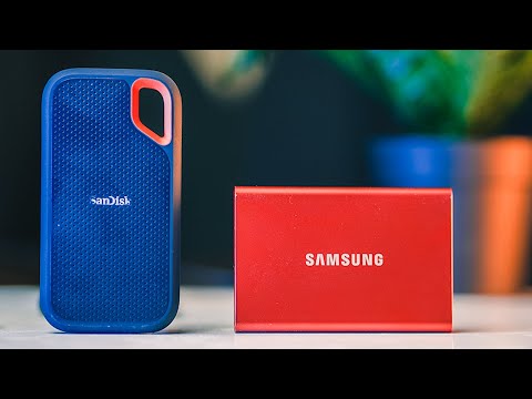 Samsung T7 vs Sandisk Extreme Pro  My Best SSDs For Video Editing 