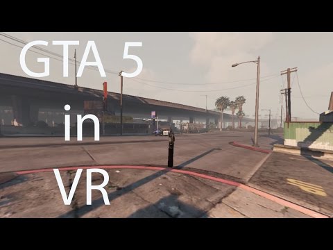 Video till Spelare kör GTA V med HTC Vive
