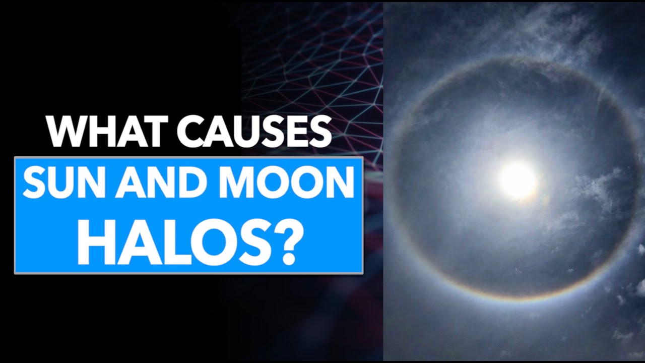 Notice a ring around the moon? Here's what it means