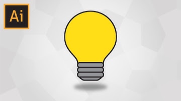 How To Draw An Easy Light Bulb In Adobe Illustrator