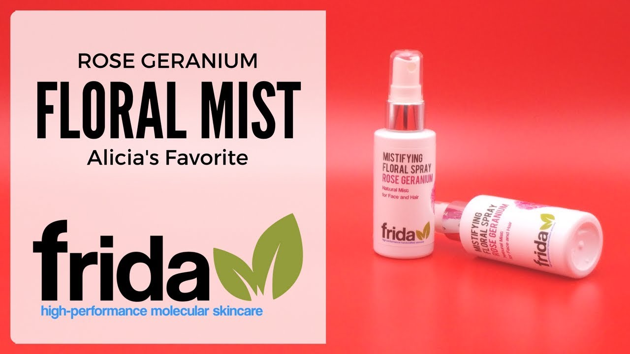 Rose Geranium Floral Mist with Alicia 