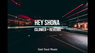 Hey Shona Full Song [Slowed Reverb] Lofi Mix (LYRICS) - Shaan, Sunidhi Chauhan | Ta Ra Rum Pum