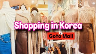 Shopping In Korea Vlog 🇰🇷 | Gotomall underground shopping center