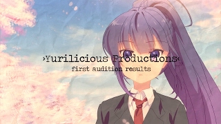 ›Yurilicious Productions‹ First Audition Results
