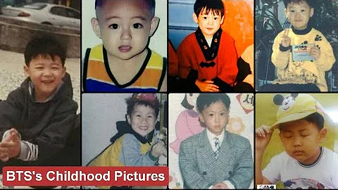 BTS's Childhood Photos 😍❤🔥