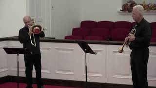 Boris Blacher - Divertimento for Trumpet, Trombone and Piano. Movement IV - Moderato.