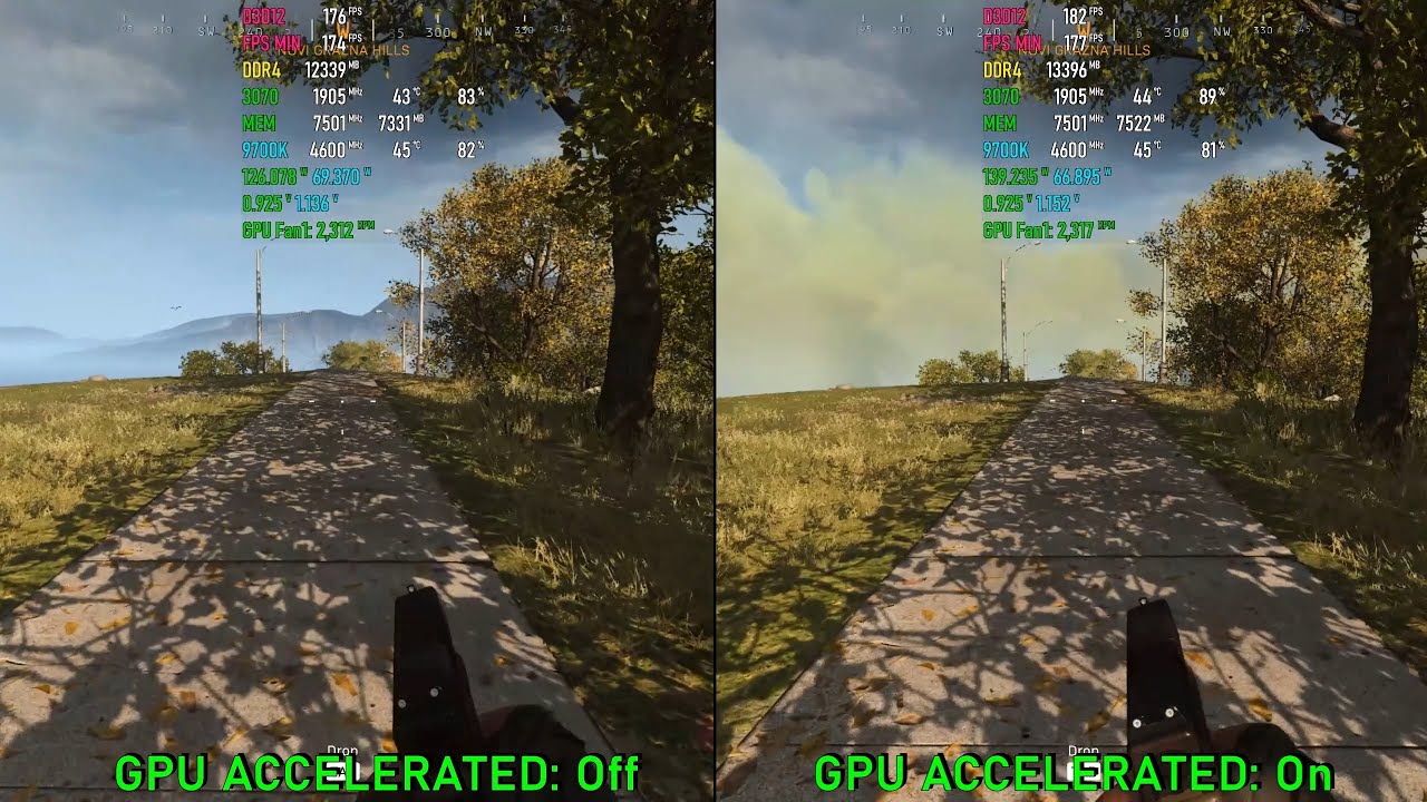 GPU Accelerated Scheduling: On vs Off [ RTX 3070 ] - YouTube