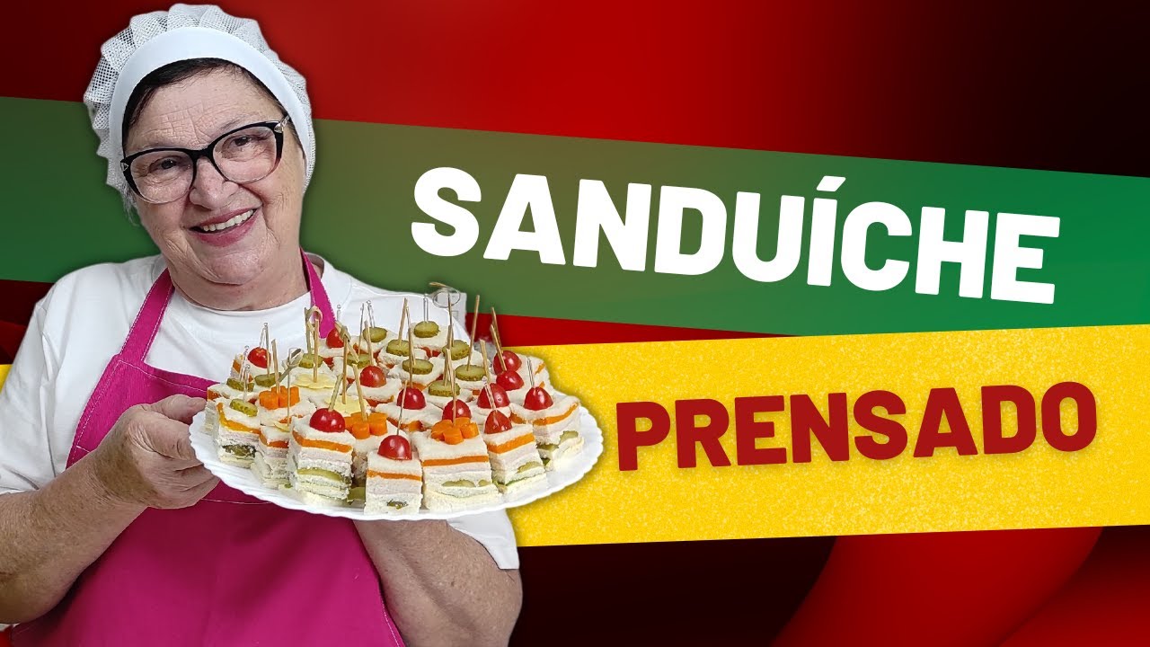 O MELHOR SANDUÍCHE PRENSADO FINO PARA SEU EVENTO